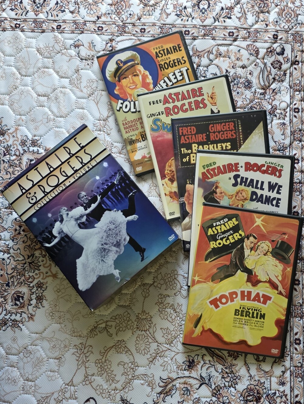 Fred Astaire & Ginger Rogers Classic Dance DVD Collection - Multi-Color